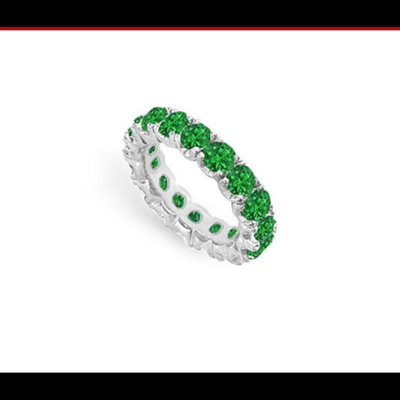 Jewelry - Eternity Emerald Band